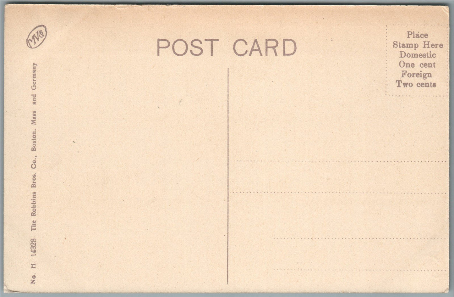 ARLINGTON MA BOAT CLUB HOUSE ANTIQUE POSTCARD