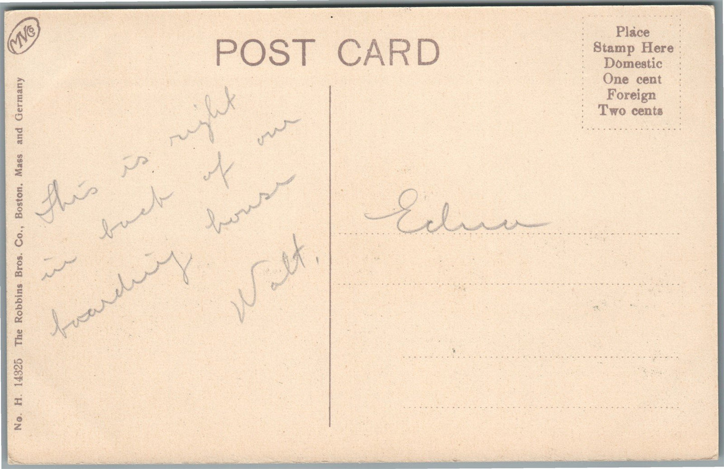 ARLINGTON MA RAILROAD STATION RAILWAY DEPOT ANTIQUE POSTCARD