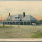 MIDDLEBORO MA RAILROAD STATION RAILWAY DEPOT ANTIQUE POSTCARD