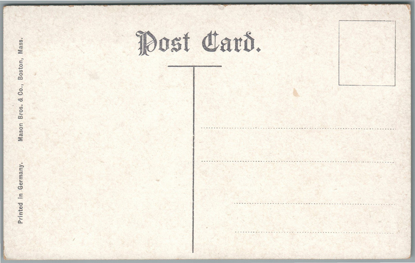 ROXBURY MA ROXBURY CROSSING ANTIQUE POSTCARD