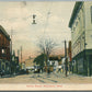 MIDDLEBORO MA CENTRE STREET ANTIQUE POSTCARD