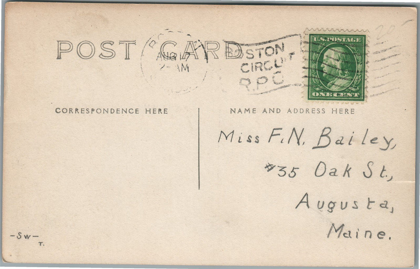 MEDFORD HILLSIDE MA RESERVOIR ANTIQUE REAL PHOTO POSTCARD RPPC