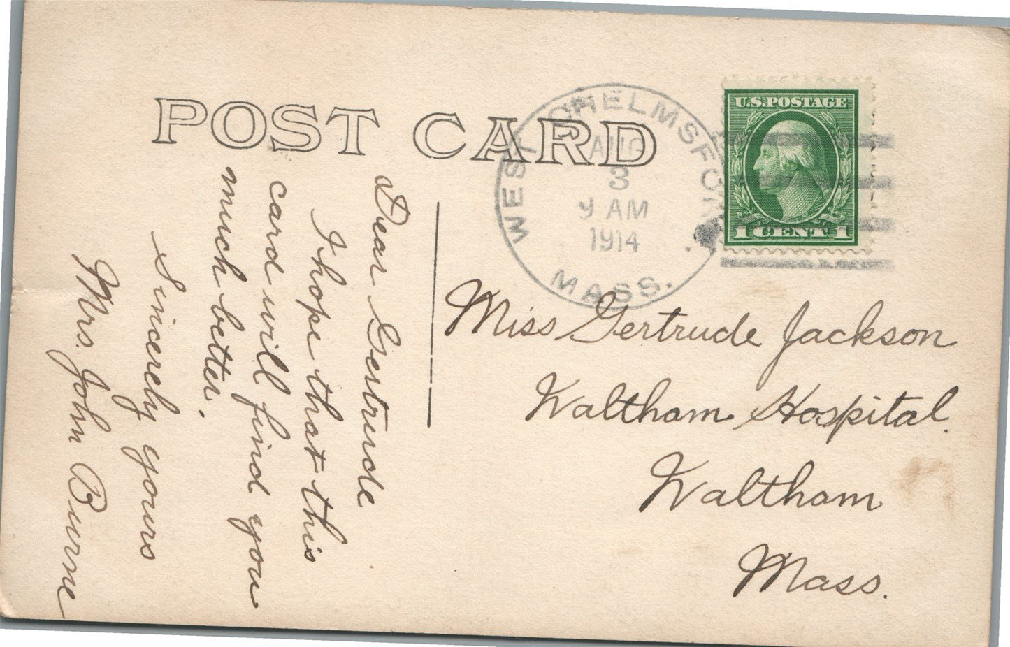 GRANITEVILLE MA ABBOT'S WORSTED COMPANY ANTIQUE REAL PHOTO POSTCARD RPPC