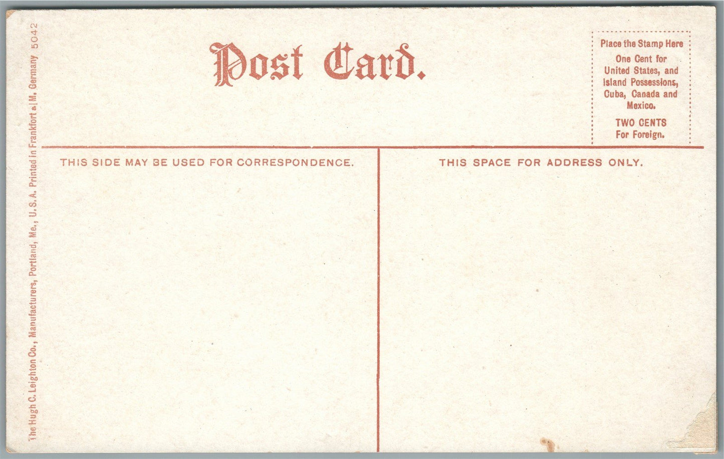 BRIDGTON HIGHLANDS ME TRUFANDS COTTAGE ANTIQUE POSTCARD