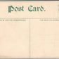 SOMESVILLE ME WINTER SCENE ANTIQUE POSTCARD