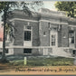 BRIDGTON ME LIBRARY ANTIQUE POSTCARD