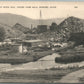 RUMFORD ME OXFORD PAPER MILLS PULP WOOD PILES ANTIQUE POSTCARD