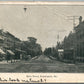 FARMINGTON ME MAIN STREET ANTIQUE POSTCARD