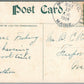 CARATUNK ME PIERCE POND ANTIQUE POSTCARD