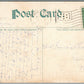 HALLOWELL ME SHOE FACTORY ANTIQUE POSTCARD