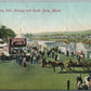 NORWAY & SOUTH PARIS ME OXFORD COUNTY FAIR ANTIQUE POSTCARD