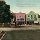 SANFORD ME THE SQUARE ANTIQUE POSTCARD
