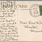 SANFORD ME THE SQUARE ANTIQUE POSTCARD