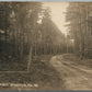 STRATTON ME THE PINES ANTIQUE REAL PHOTO POSTCARD RPPC
