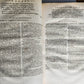 1728 PHARSALIA by LUCAN antique ANCIENT ROMAN POEM 2 volumes