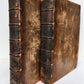 1728 PHARSALIA by LUCAN antique ANCIENT ROMAN POEM 2 volumes