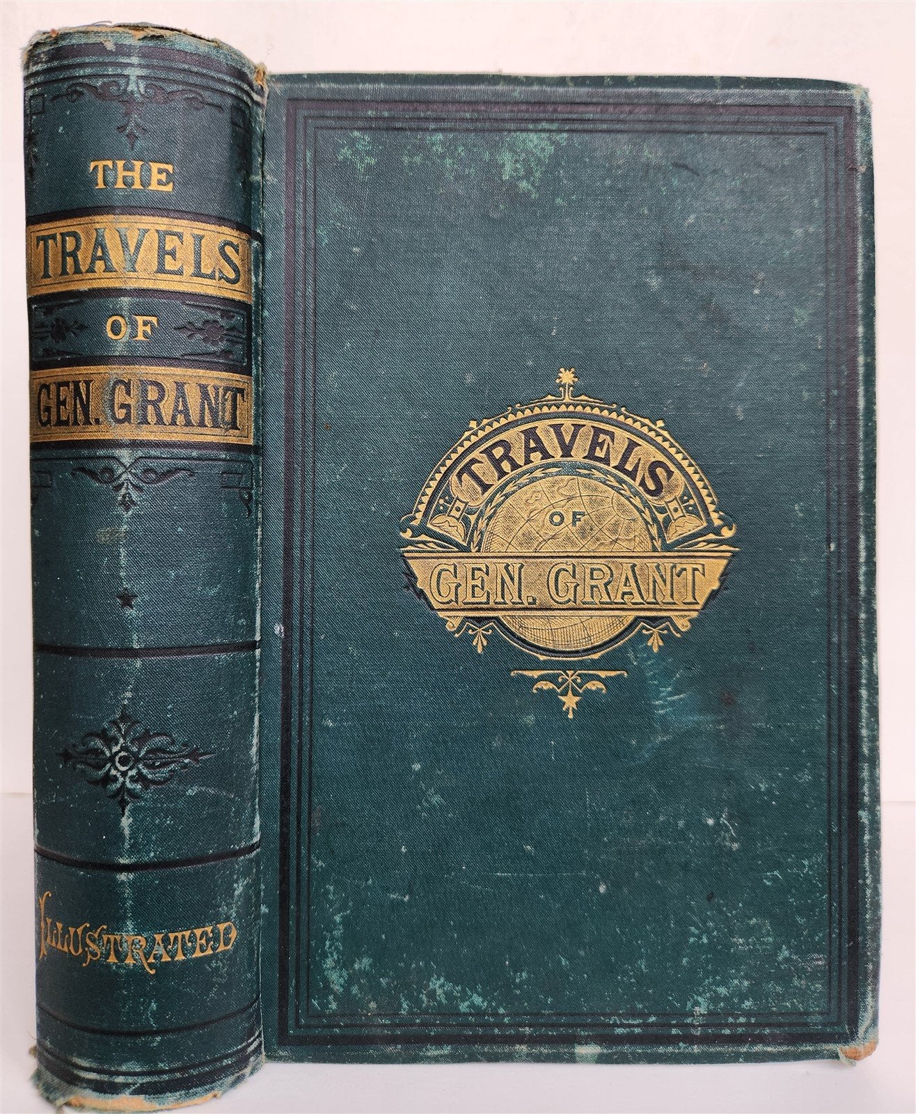 1881 TRAVELS OF GENERAL GRANT by HEADLEY antique ILLUSTRATED