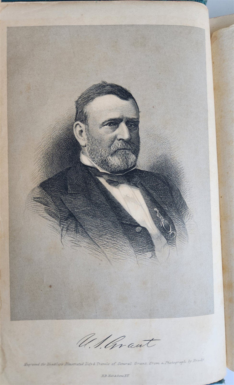 1881 TRAVELS OF GENERAL GRANT by HEADLEY antique ILLUSTRATED