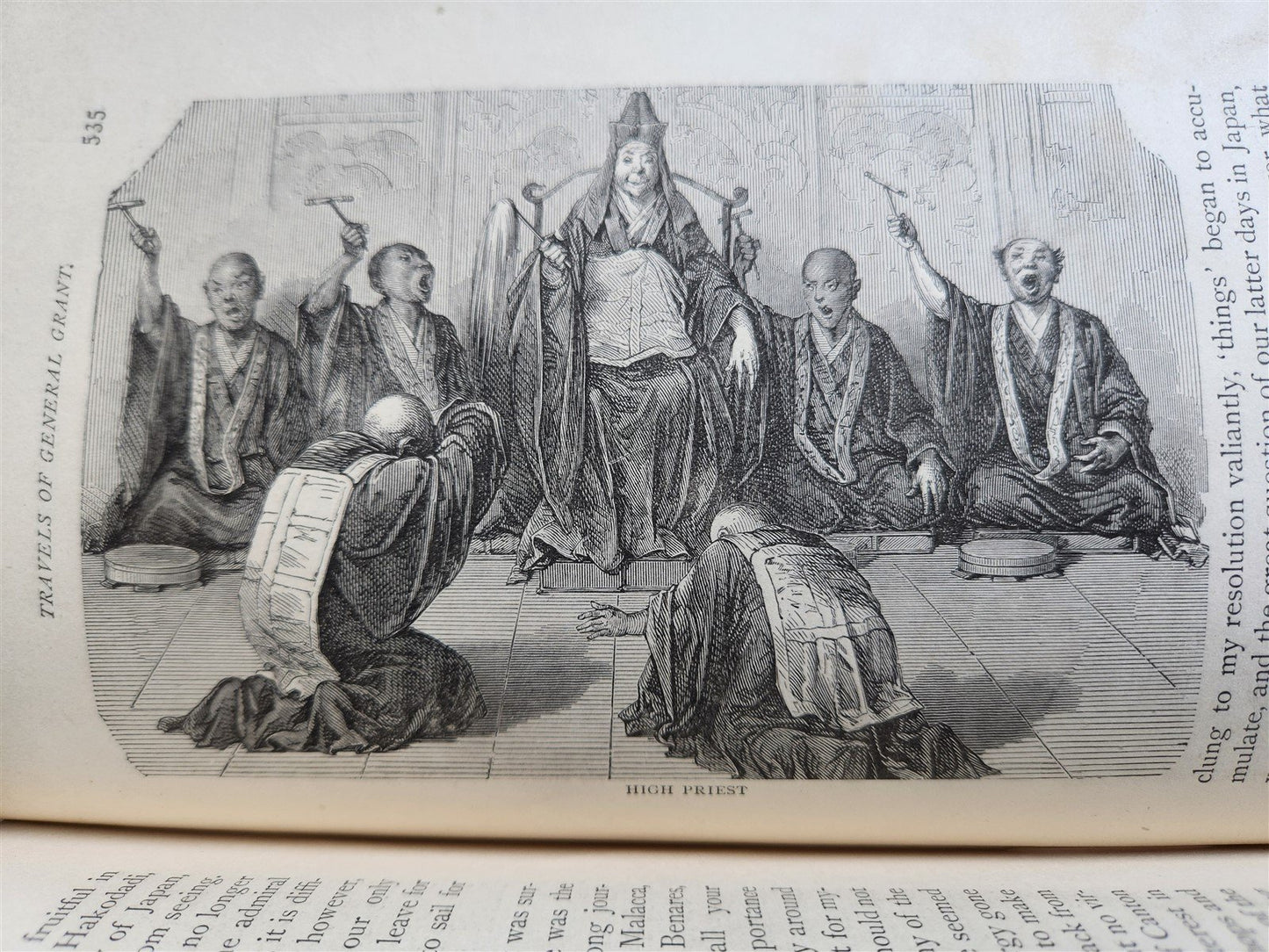 1881 TRAVELS OF GENERAL GRANT by HEADLEY antique ILLUSTRATED