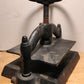CAST IRON BOOK PRESS antique BOOKBINDING VICTORIAN 19th century