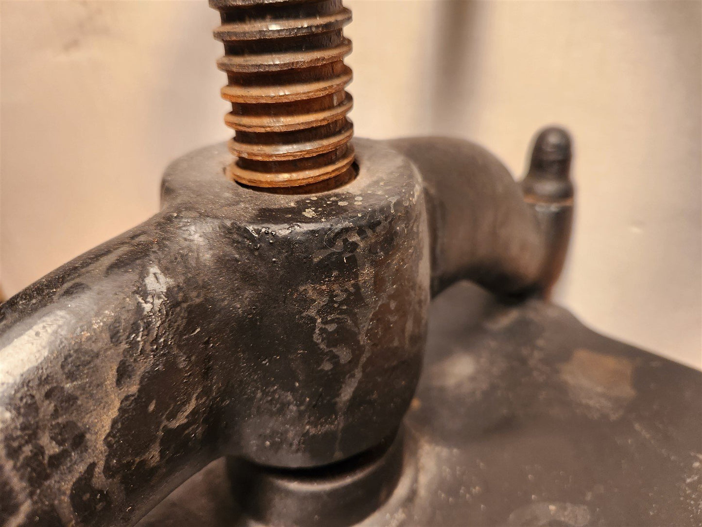 CAST IRON BOOK PRESS antique BOOKBINDING VICTORIAN 19th century