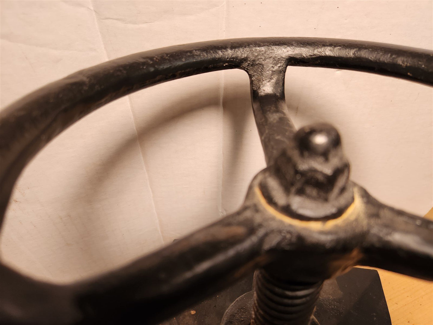 CAST IRON BOOK PRESS antique BOOKBINDING VICTORIAN 19th century