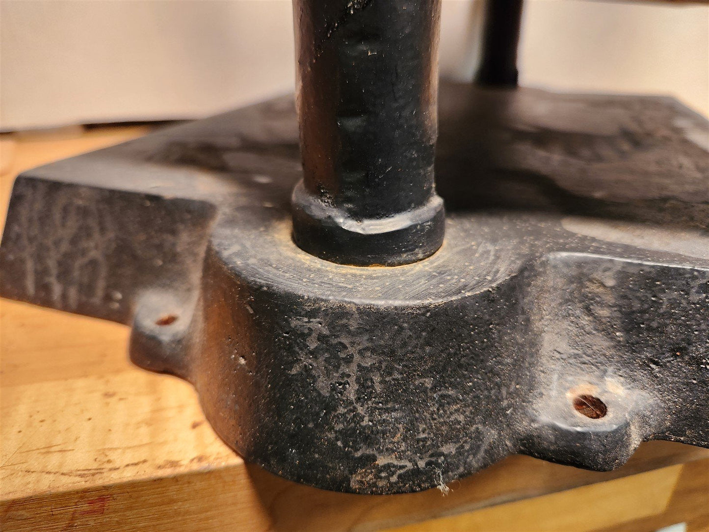 CAST IRON BOOK PRESS antique BOOKBINDING VICTORIAN 19th century