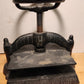 CAST IRON BOOK PRESS antique BOOKBINDING VICTORIAN 19th century