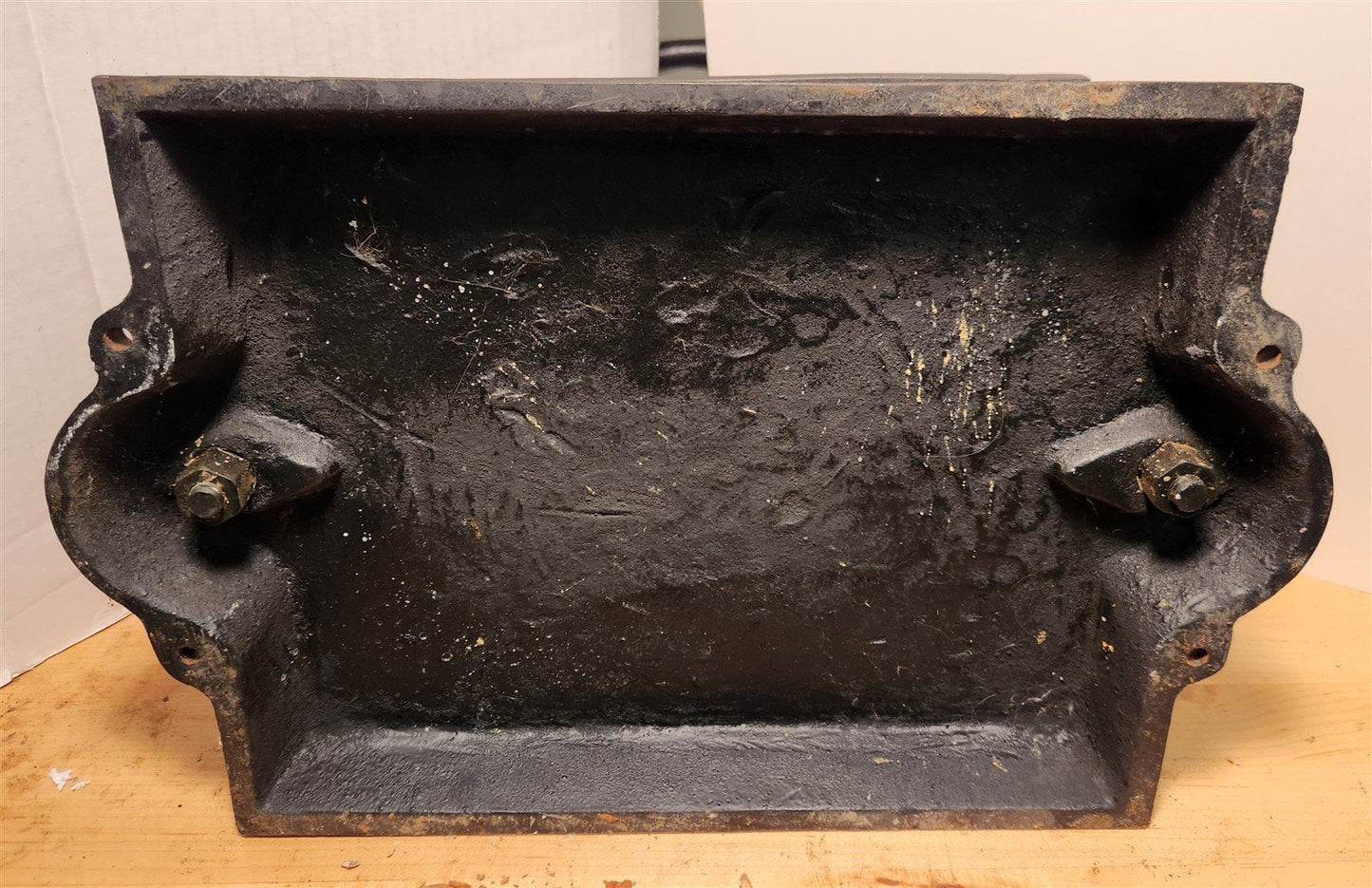 CAST IRON BOOK PRESS antique BOOKBINDING VICTORIAN 19th century