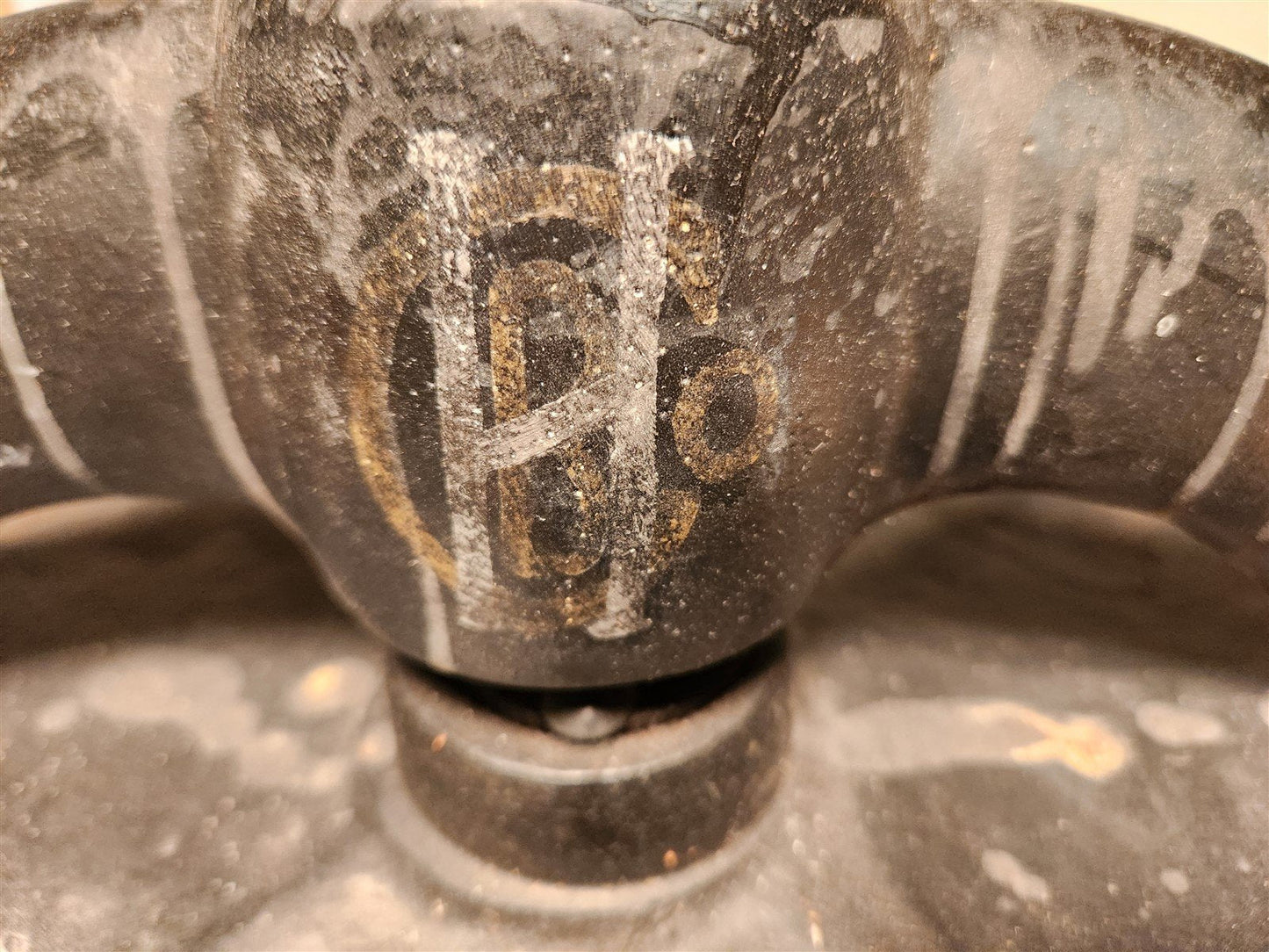 CAST IRON BOOK PRESS antique BOOKBINDING VICTORIAN 19th century