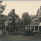 MAINE STREET SCENE ANTIQUE REAL PHOTO POSTCARD RPPC Port. & Swanton RPO cancel