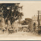 DAMATISCOTTA ME MAIN STREET ANTIQUE REAL PHOTO POSTCARD RPPC