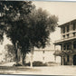 LINCOLN ME HOTEL & CHURCH ANTIQUE REAL PHOTO POSTCARD RPPC