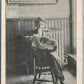 ROCHESTER NH GEORGE TEBBETTS READING DISCOVERY of NORTH POLE ANTIQUE POSTCARD