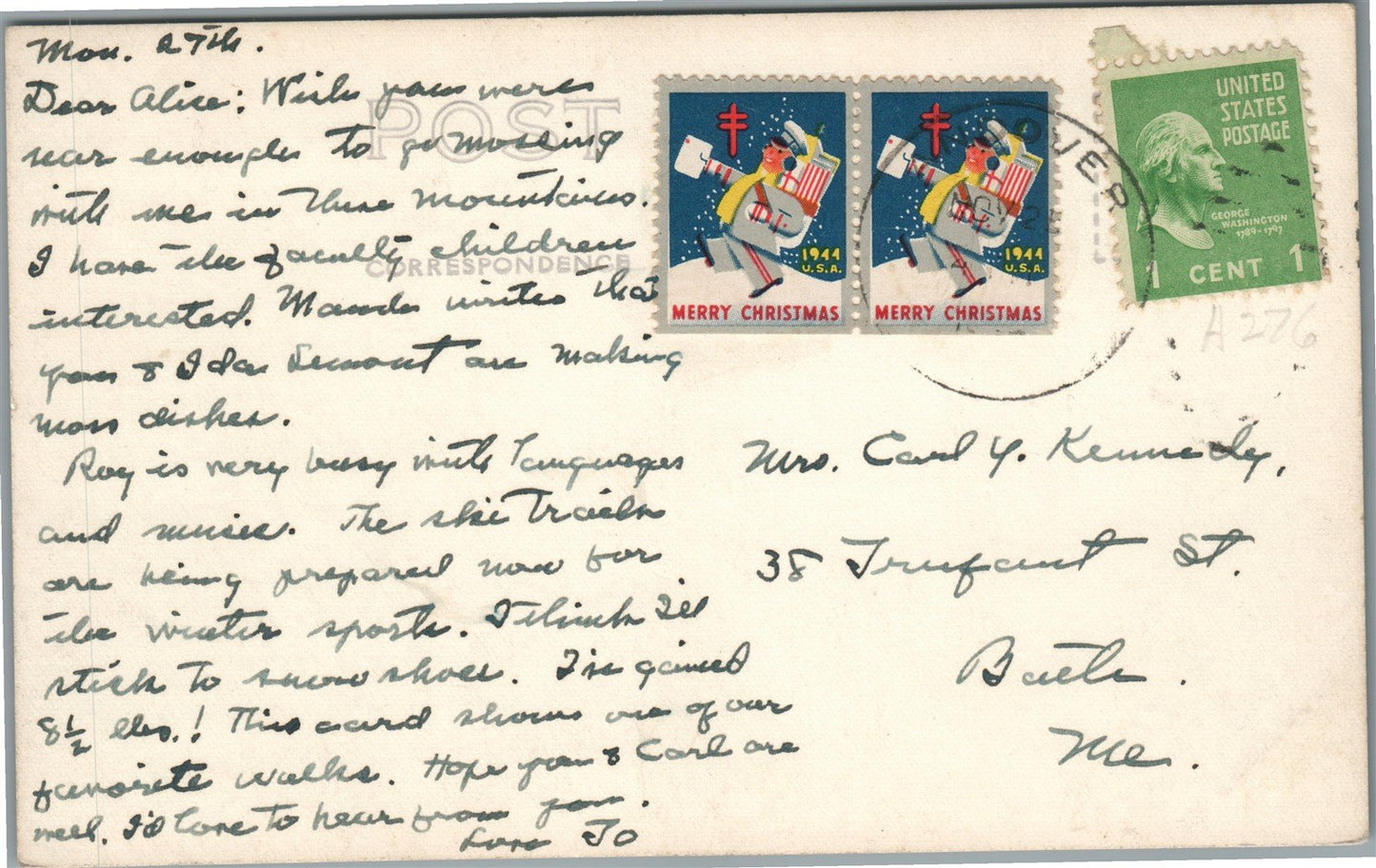 ANDOVER NH COUNTRY ROAD ANTIQUE REAL PHOTO POSTCARD RPPC