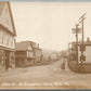 W. STEWARTSTOWN NH MILL STREET ANTIQUE REAL PHOTO POSTCARD RPPC