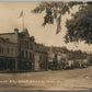 COLEBROOK NH MAIN STREET ANTIQUE REAL PHOTO POSTCARD RPPC