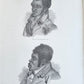 1820s BOXING PUGILISTS ILLUSTRATED w/ 62 PLATES antique