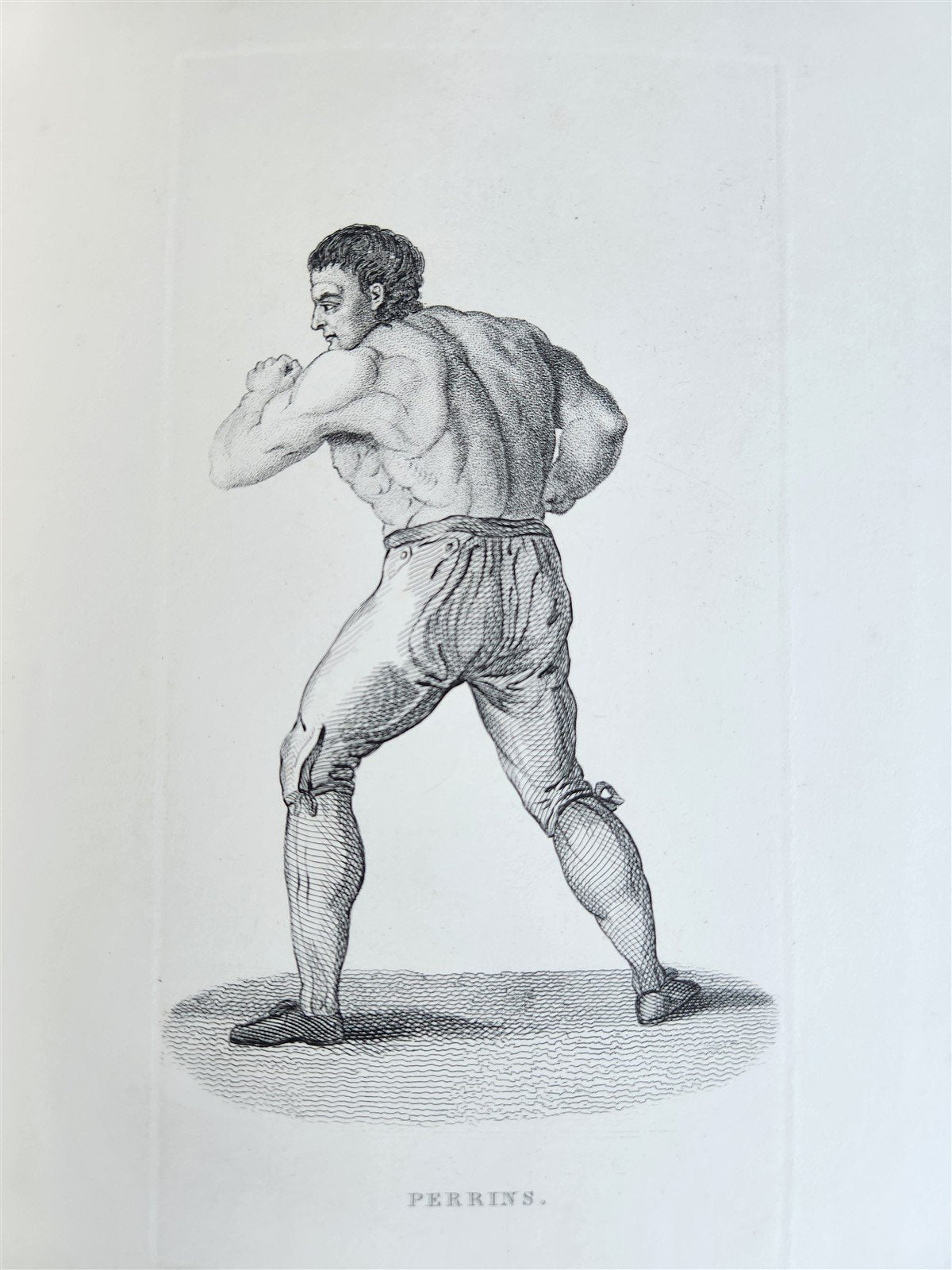 1820s BOXING PUGILISTS ILLUSTRATED w/ 62 PLATES antique