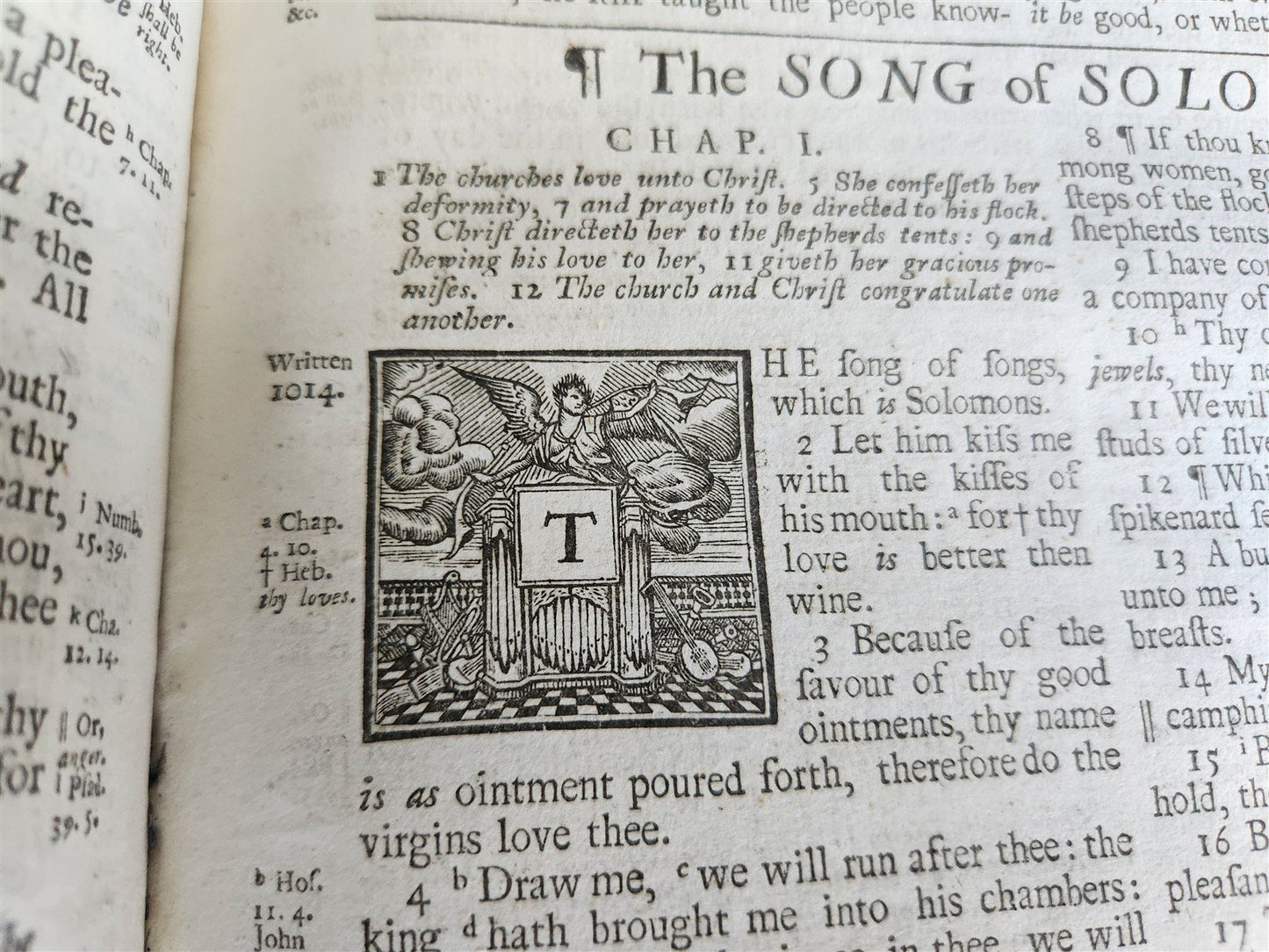 1703 BIBLE in ENGLISH antique London: Charles Bill & Executrix of Thomas Newcomb