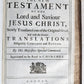 1703 BIBLE in ENGLISH antique London: Charles Bill & Executrix of Thomas Newcomb