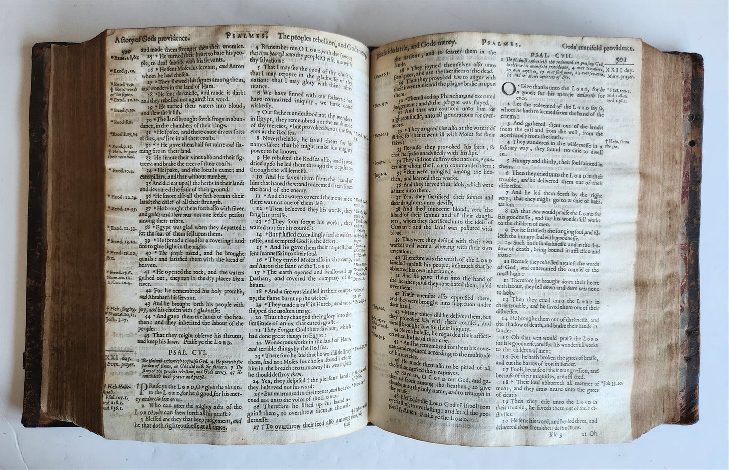 1630 BIBLE in ENGLISH antique OLD & NEW TESTAMENT 17th CENTURY