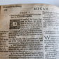 1630 BIBLE in ENGLISH antique OLD & NEW TESTAMENT 17th CENTURY