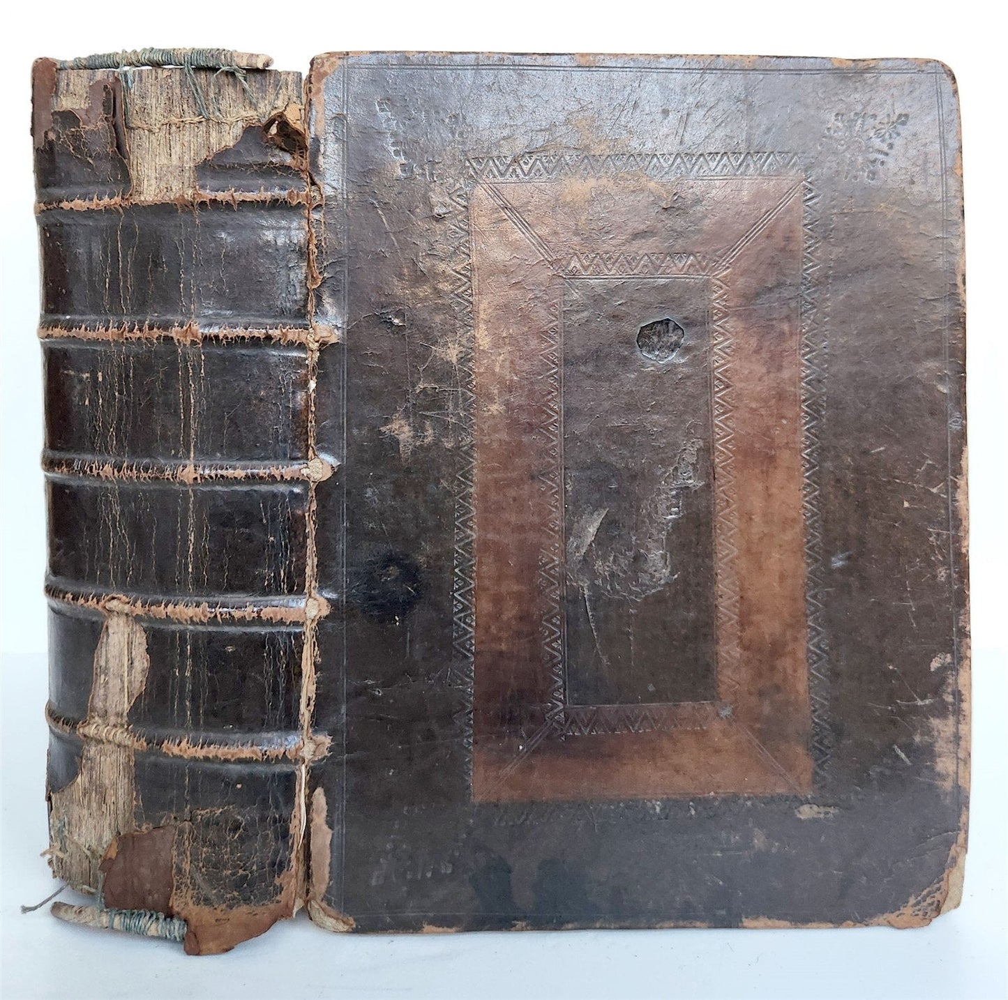 1607 BIBLE in ENGLISH antique OLD & NEW TESTAMENT printed by Robert Barker