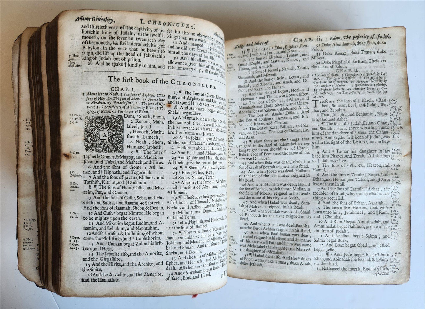 1677 BIBLE in ENGLISH antique OLD & NEW TESTAMENT Cambridge by John Hayes