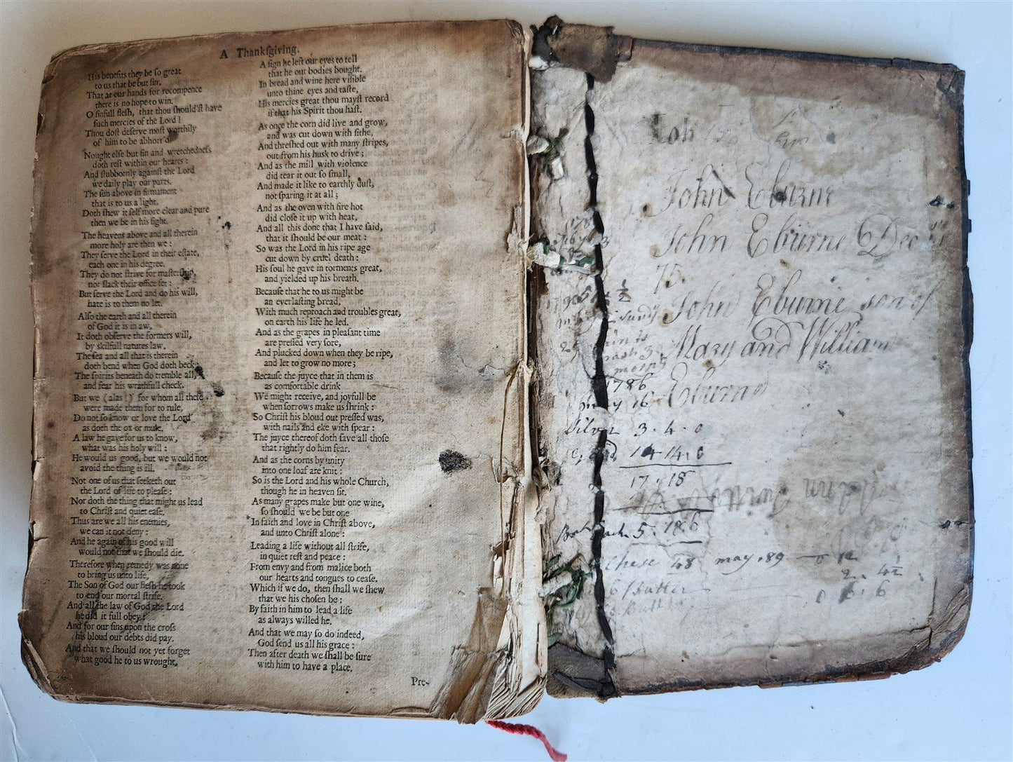 1677 BIBLE in ENGLISH antique OLD & NEW TESTAMENT Cambridge by John Hayes