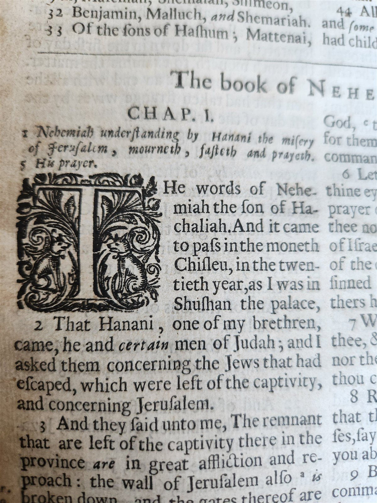 1677 BIBLE in ENGLISH antique OLD & NEW TESTAMENT Cambridge by John Hayes