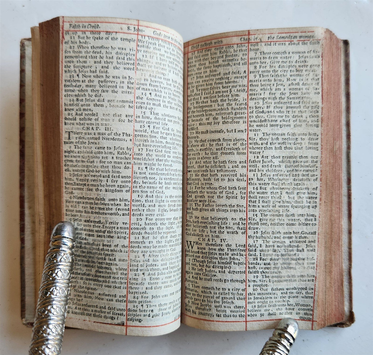 1673 BIBLE in ENGLISH antique NEW TESTAMENT printed by Robert Barker