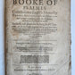 1608 BOOK of PSALMES in ENGLISH antique