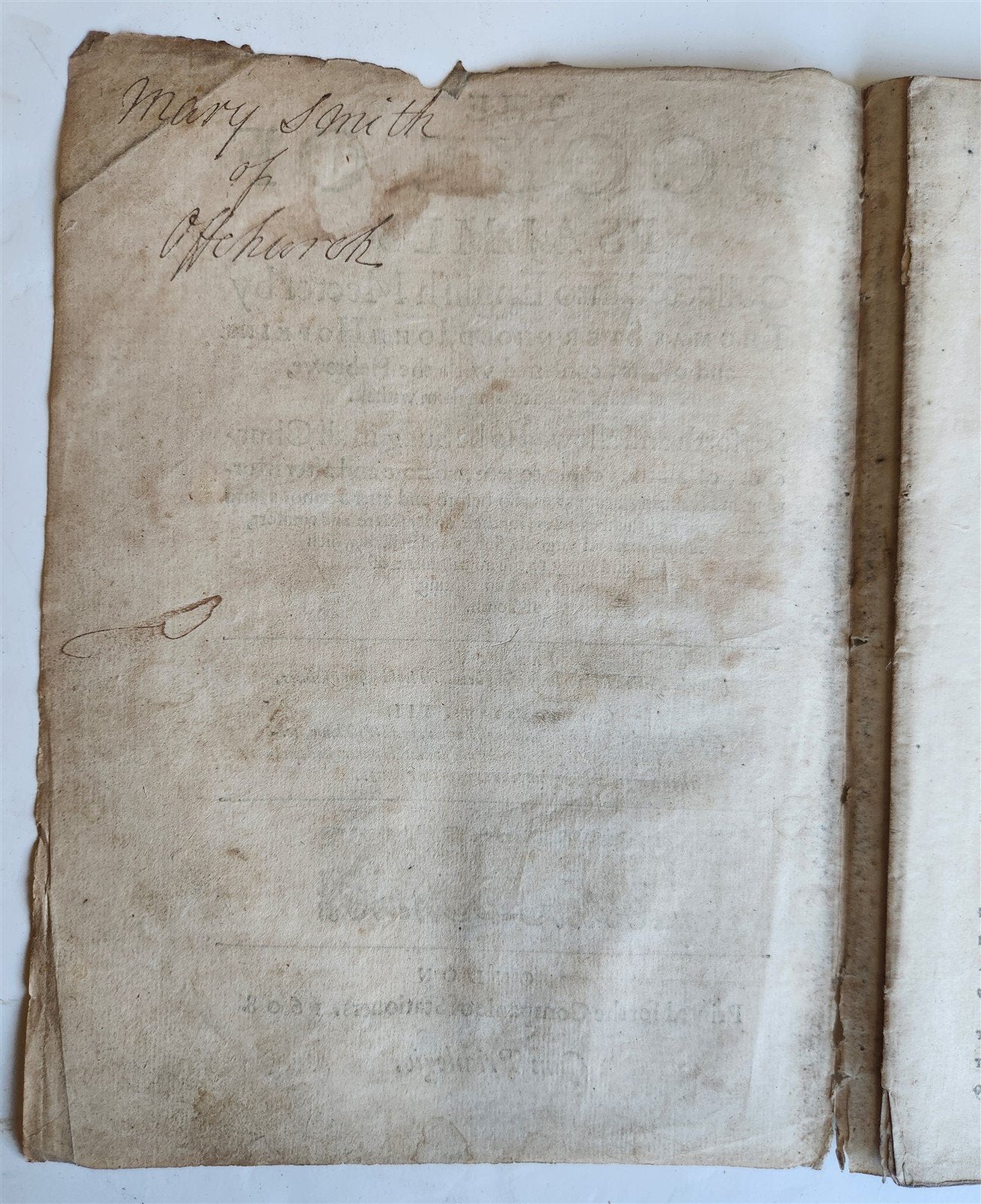 1608 BOOK of PSALMES in ENGLISH antique